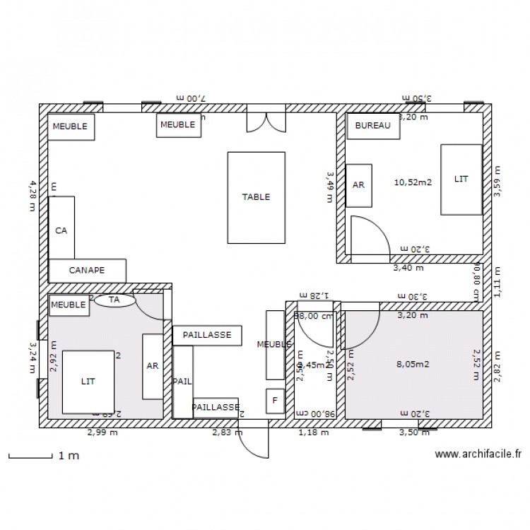 MAISSON. Plan de 0 pièce et 0 m2