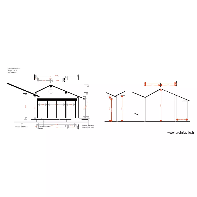 Studio Picholine Projet Fa&ccedil;ade Sud 03 18 1. Plan de 