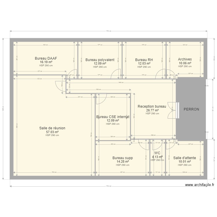 Projet Notre deame . Plan de 0 pièce et 0 m2