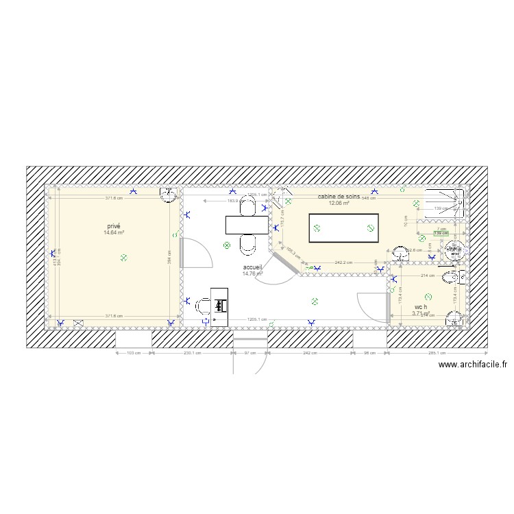 plan carole2. Plan de 0 pièce et 0 m2