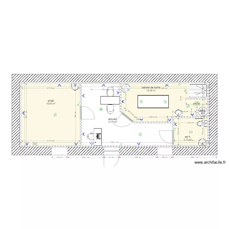 plan carole2. Plan de 