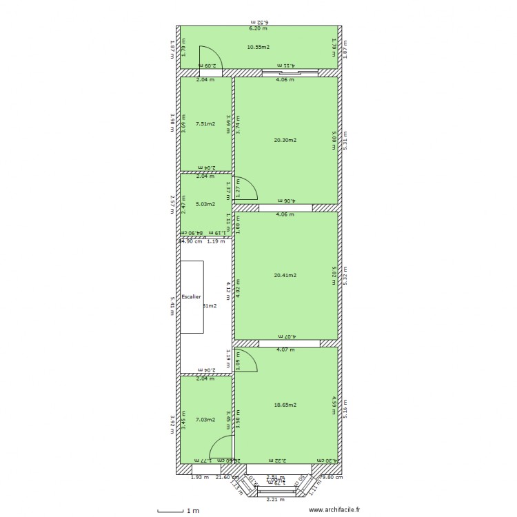 gounod.1ER. Plan de 0 pièce et 0 m2