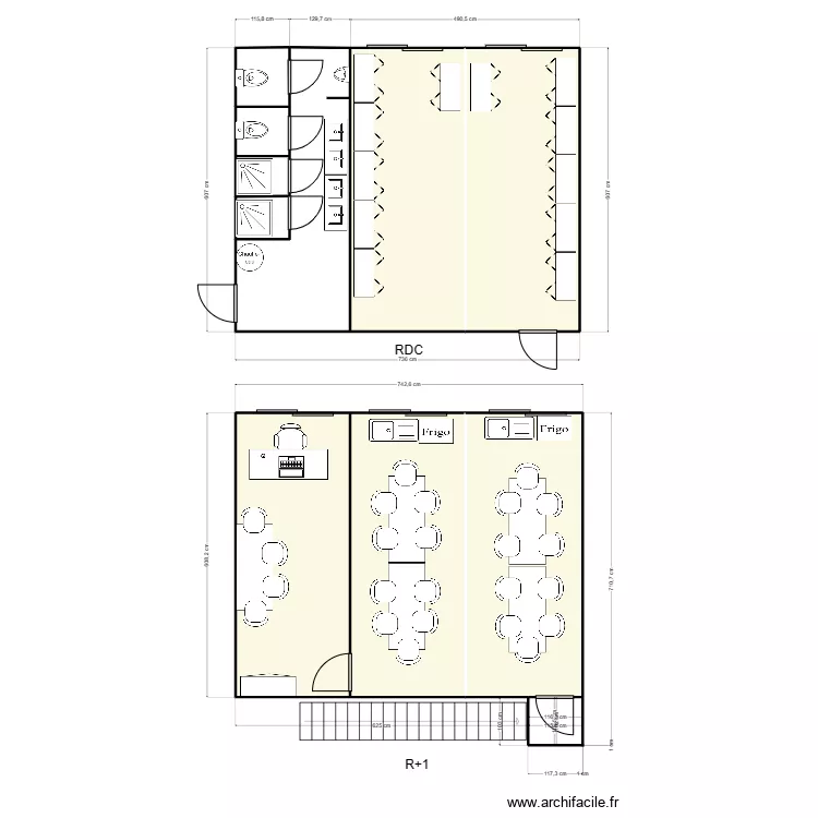 AXIS CHANTIER MANUFACTURE. Plan de 