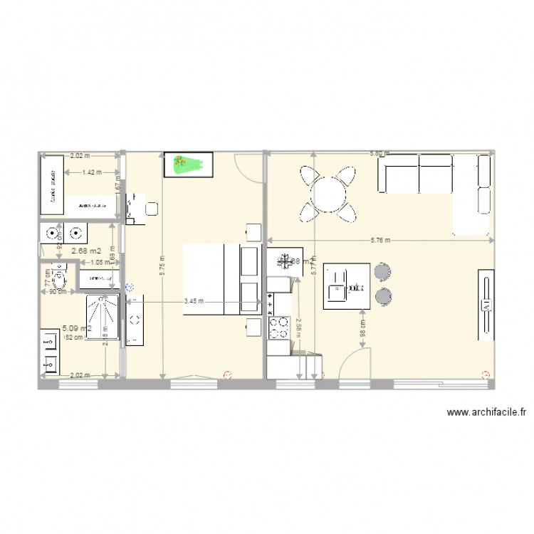 maison tracy 1. Plan de 0 pièce et 0 m2