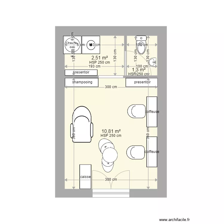 salon coiffure 19m2 1 bac et. Plan de salon coiffure 19m2 1 bac et. Plan de