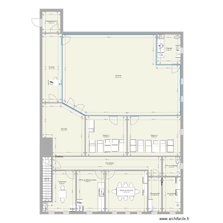 Bret 91 Limousin 1 VAxA. Plan de 0 pièce et 0 m2