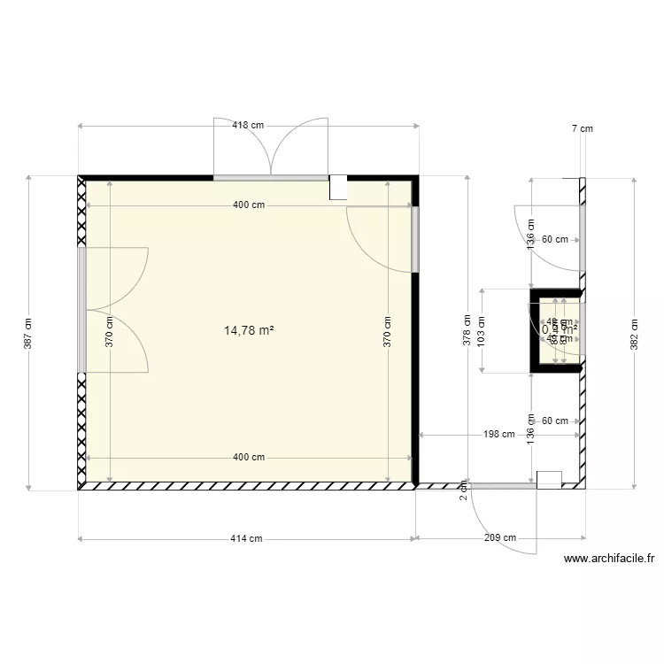 Livraison d&eacute;cartonnage. Plan de 