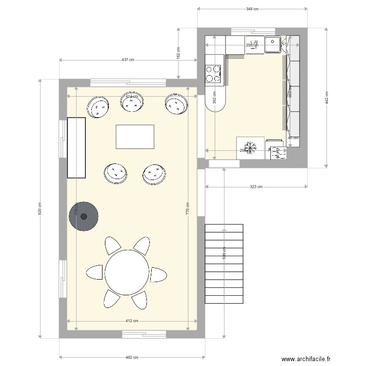 Thuyas Projet vie. Plan de 0 pièce et 0 m2