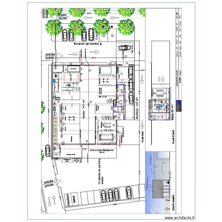 Plan clim etage DAMERY. Plan de 0 pièce et 0 m2