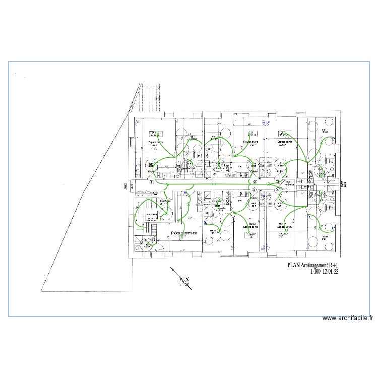 texeira appart. Plan de 0 pièce et 0 m2