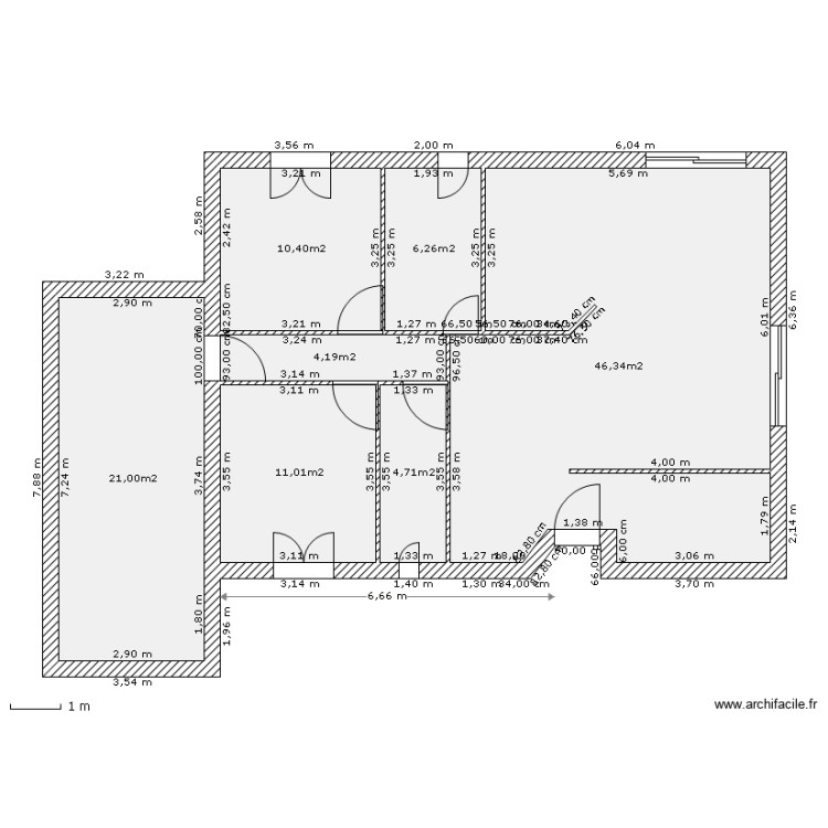 Plan. Plan de 0 pièce et 0 m2