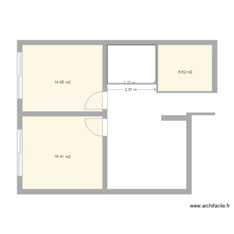 bas du lancon. Plan de 