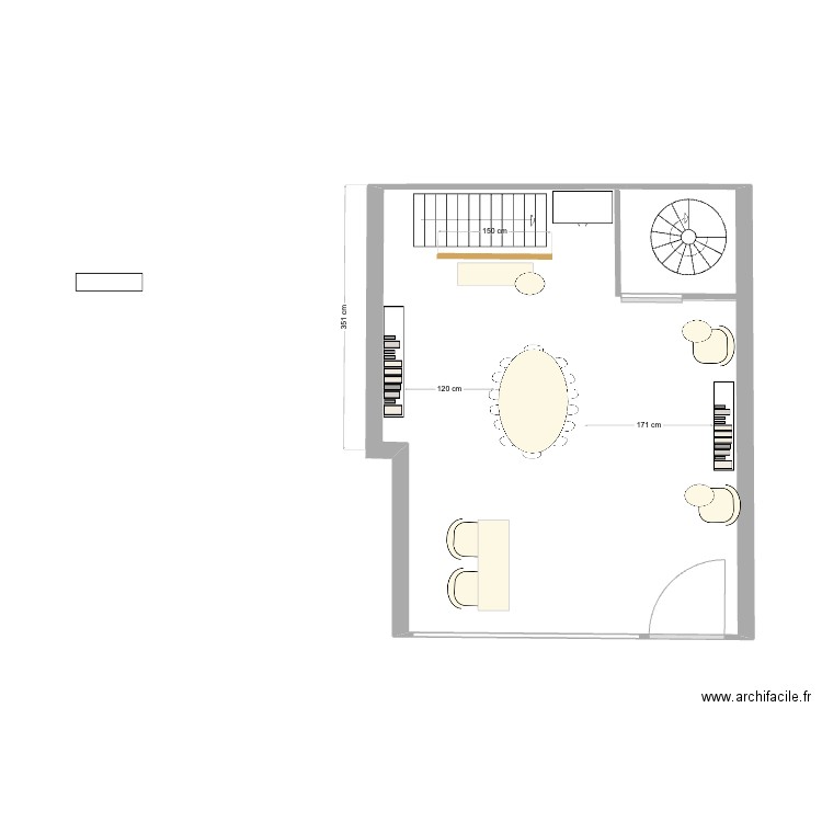 MAISON AKOE ACCUEIL V1. Plan de 0 pièce et 0 m2