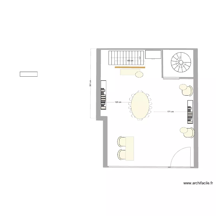 MAISON AKOE ACCUEIL V1. Plan de 