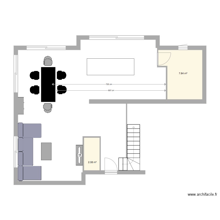 RDC DECO. Plan de 0 pièce et 0 m2