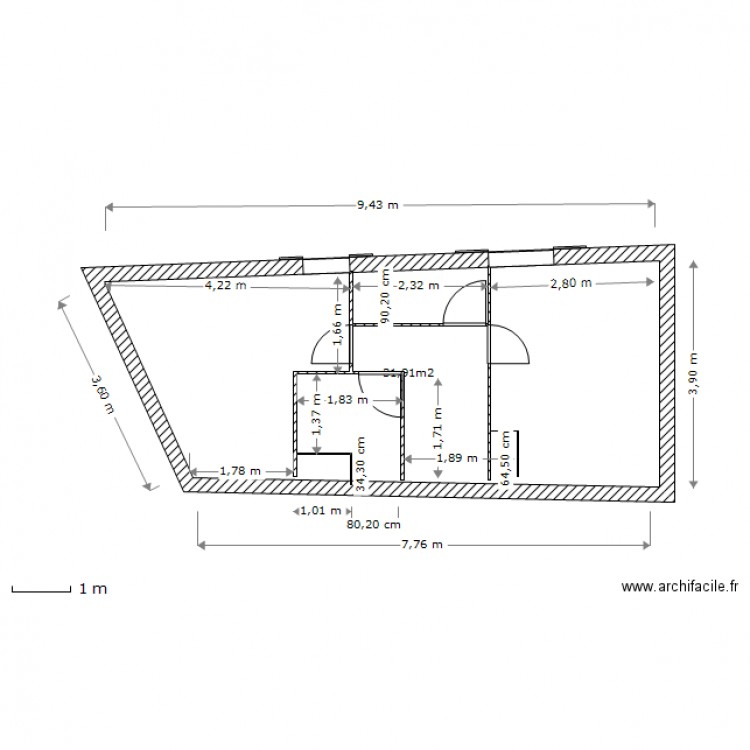 montplaisir. Plan de 0 pièce et 0 m2