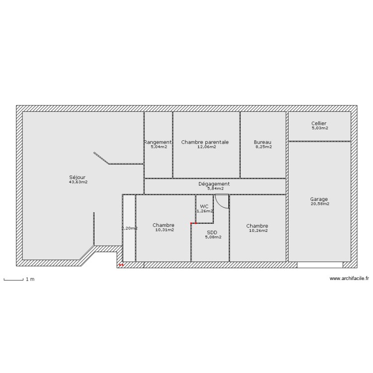 Plan. Plan de 0 pièce et 0 m2