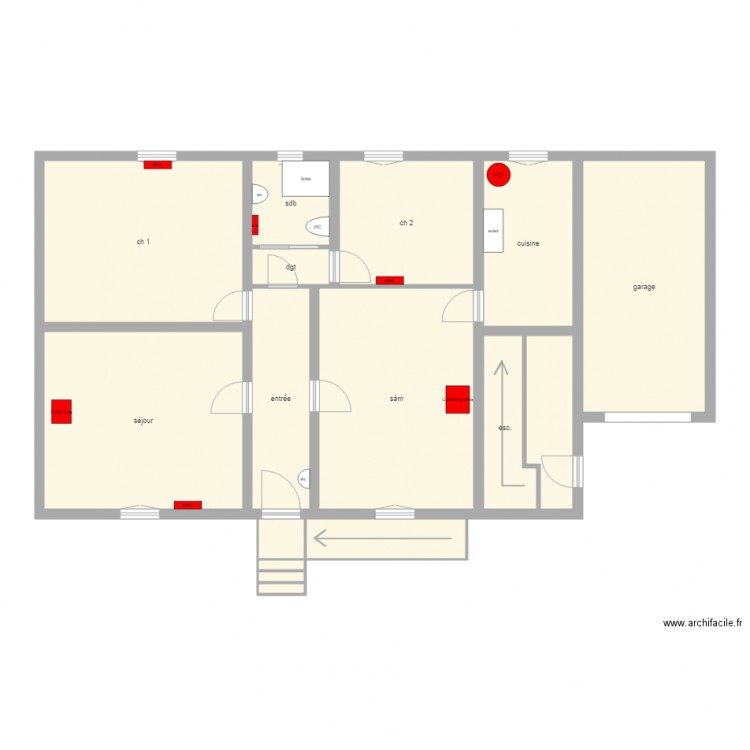 BARDET. Plan de 0 pièce et 0 m2