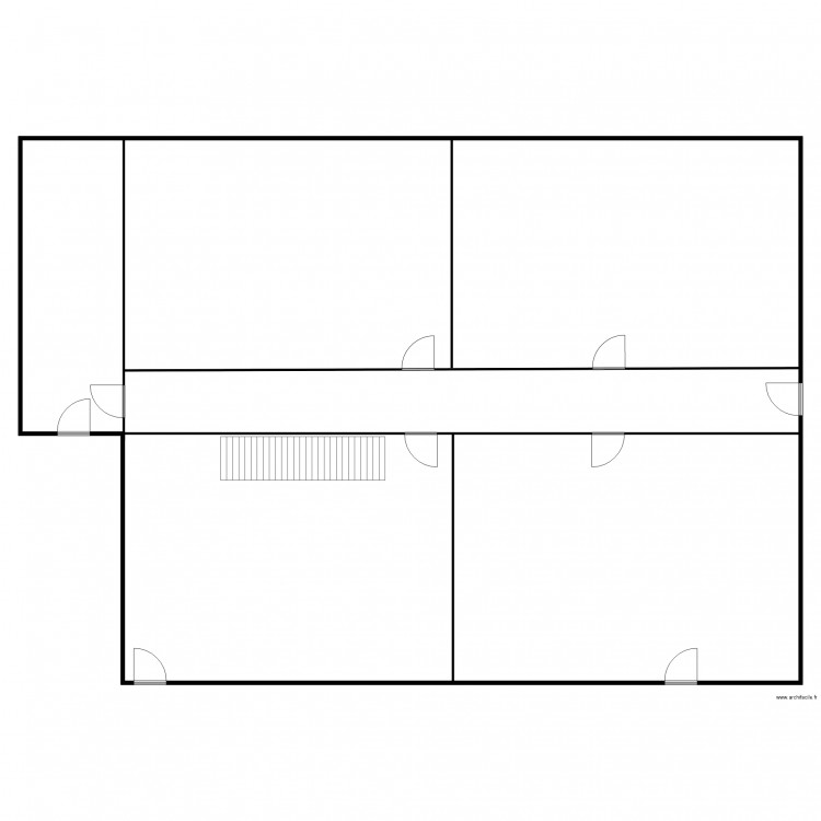 Chateau Les Roseaux RdC. Plan de 0 pièce et 0 m2