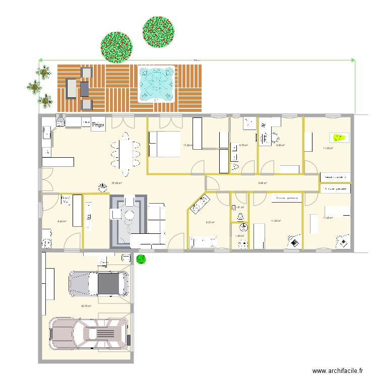 Armelle Nico 4 chambres. Plan de 0 pièce et 0 m2