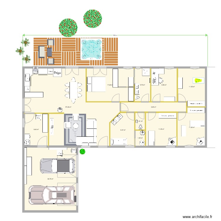 Armelle Nico 4 chambres. Plan de 0 pièce et 0 m2