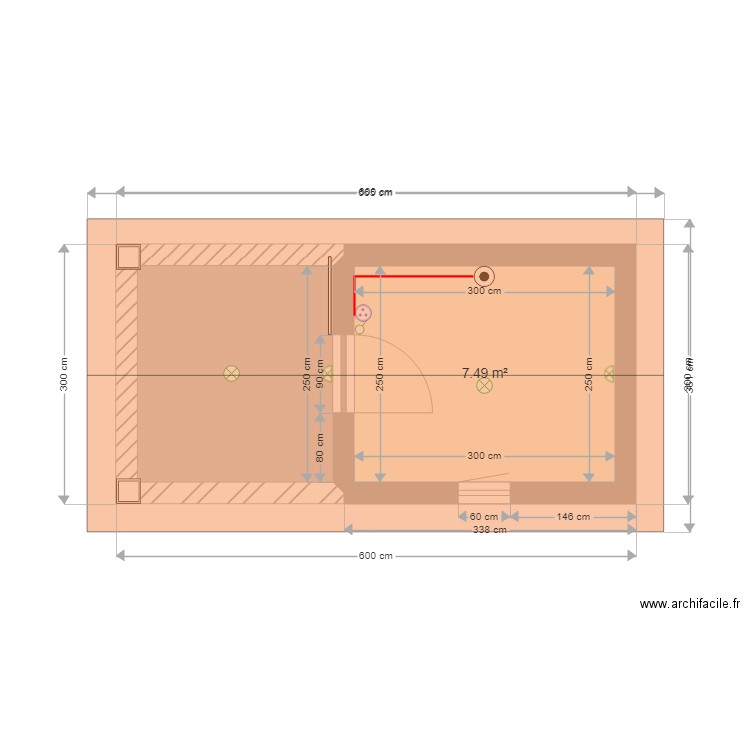 Abri piscine avec toit 1. Plan de 0 pièce et 0 m2