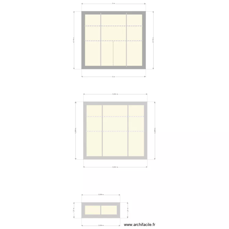 MENUISERIE ALU GOLETTO V2. Plan de MENUISERIE ALU GOLETTO V2. Plan de