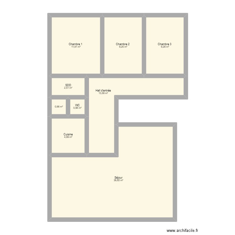 Auderghem . Plan de 0 pièce et 0 m2