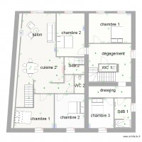 dejonghe 1er Etage Eclairage et prise de courant
