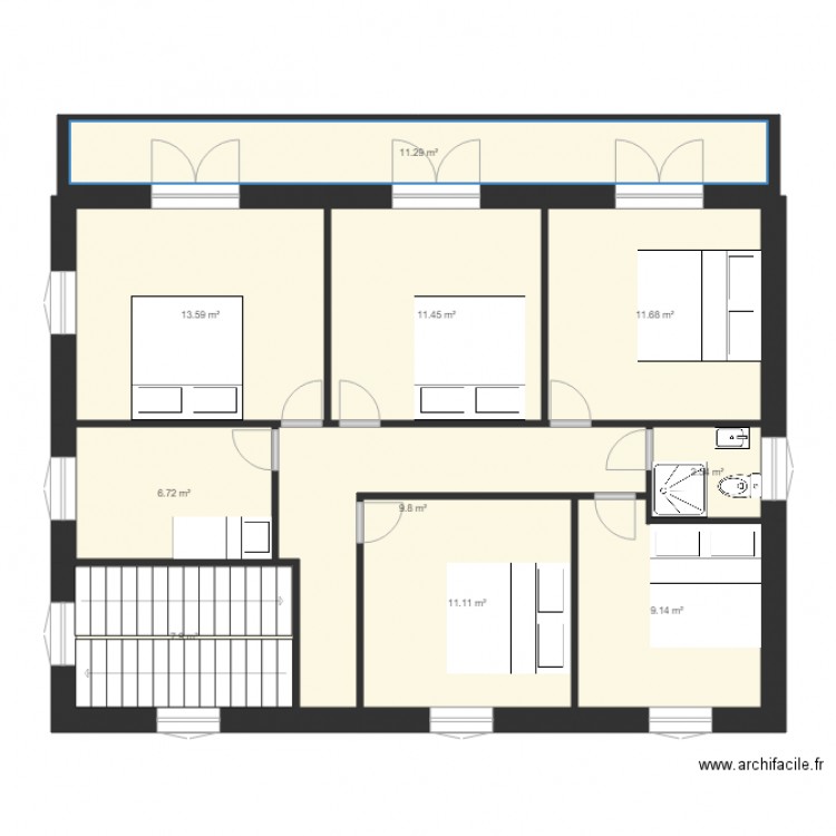 VILLA VENACO. Plan de 0 pièce et 0 m2