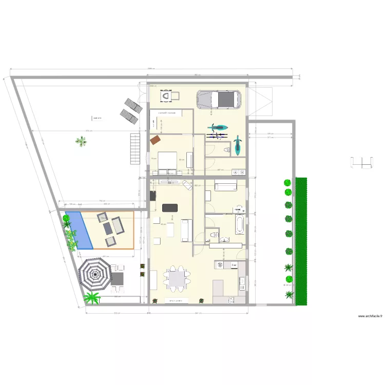 plan veore revu RDC. Plan de 