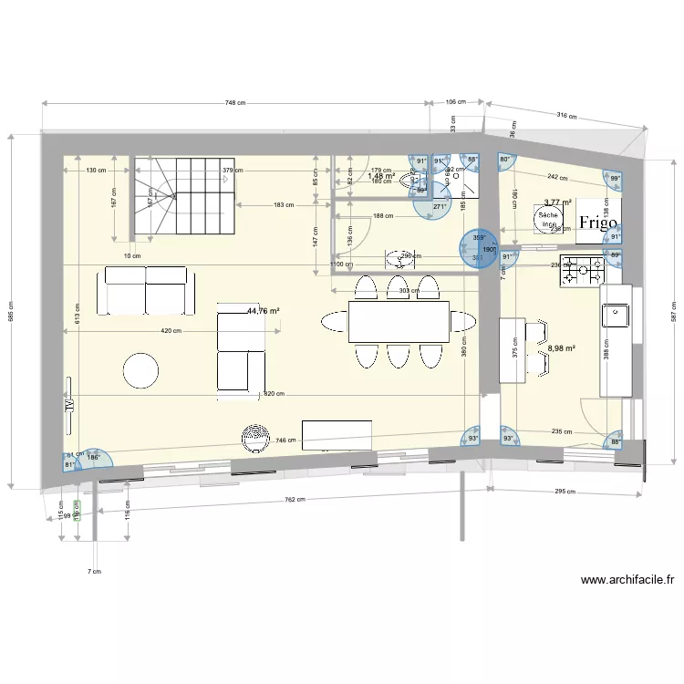 Maison Oz  20210626. Plan de 