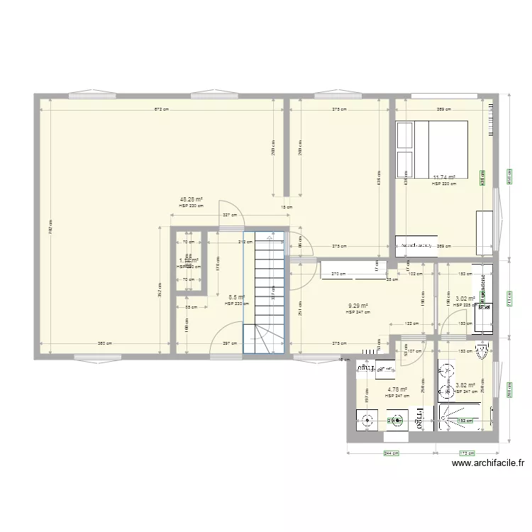 EXTENSION AMENAGEMENT GARAGE 022021. Plan de 