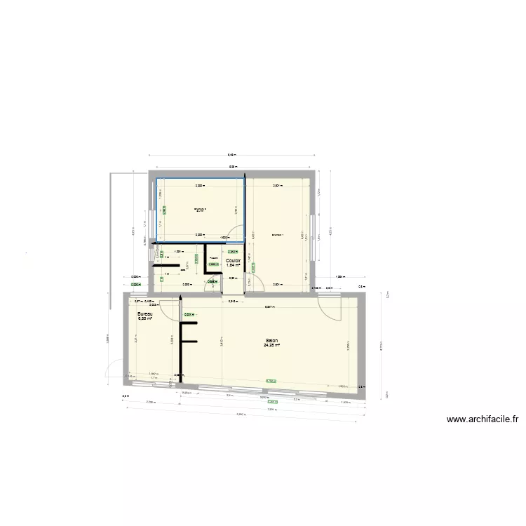 plan chloe cuisine. Plan de 