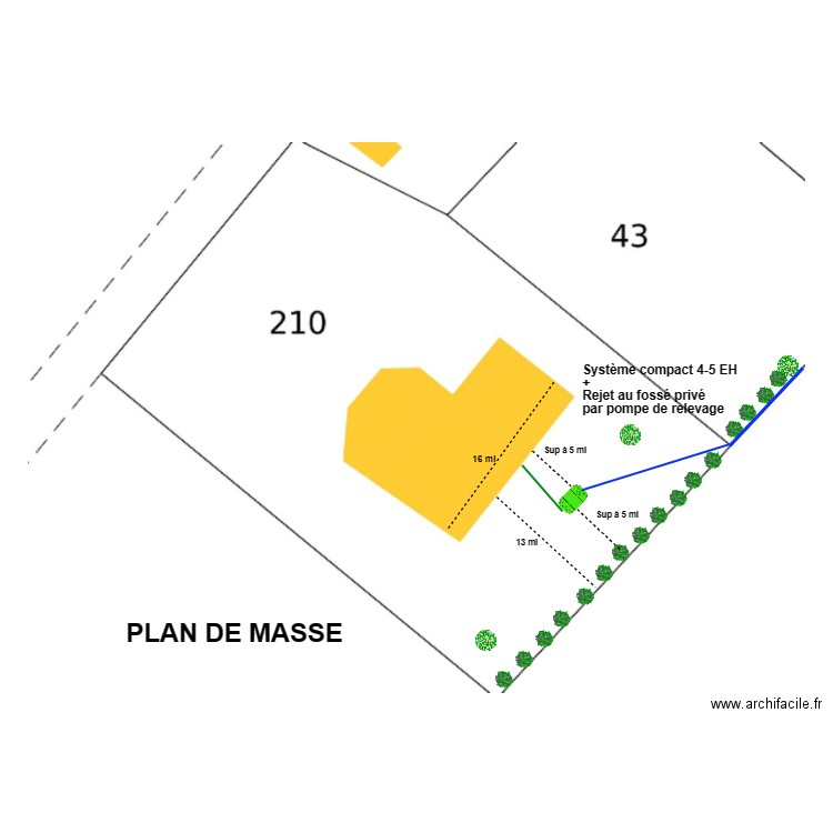 FRECHE. Plan de 0 pièce et 0 m2