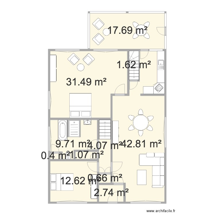 thiméon. Plan de 0 pièce et 0 m2