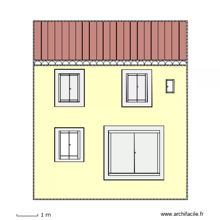 vue de derriere. Plan de 