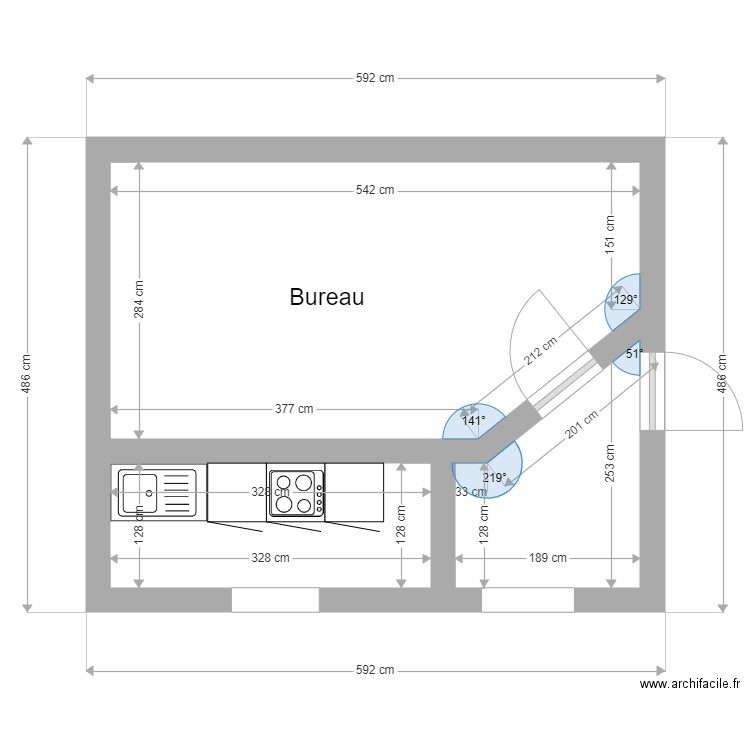 mont chera 6 1 juillet 2020 cuisine bureau. Plan de 0 pièce et 0 m2