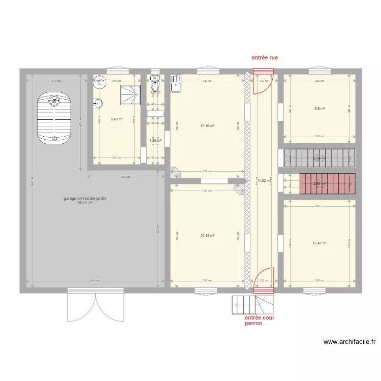 Chevresis Monceau  Levent. Plan de 