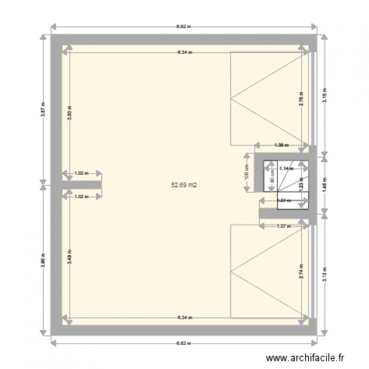 sous sol 2. Plan de 0 pièce et 0 m2