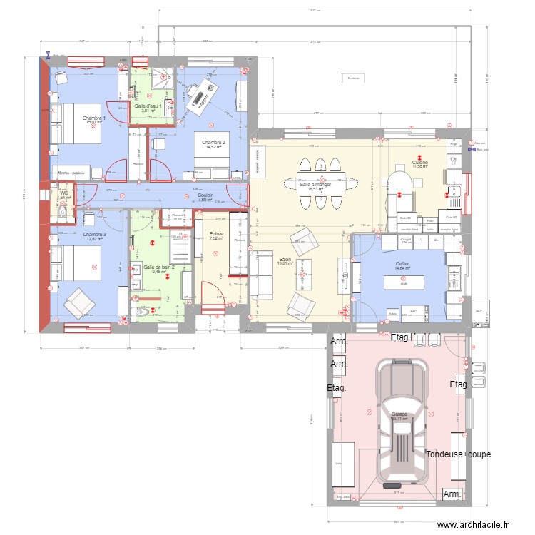 schemaGeneral. Plan de 0 pièce et 0 m2