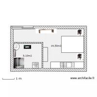 128 fauriel_Annexe chambre