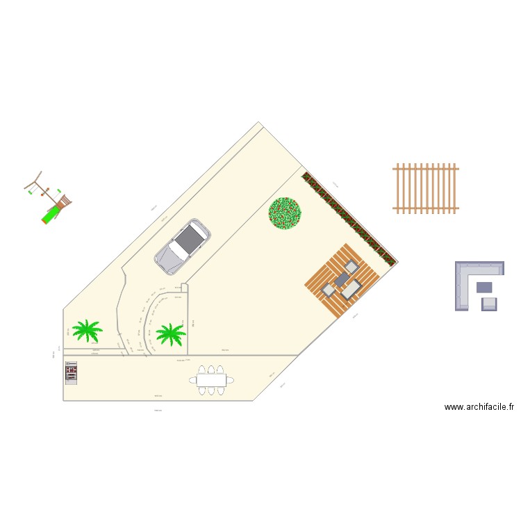 JARDIN MIMA V2. Plan de 0 pièce et 0 m2