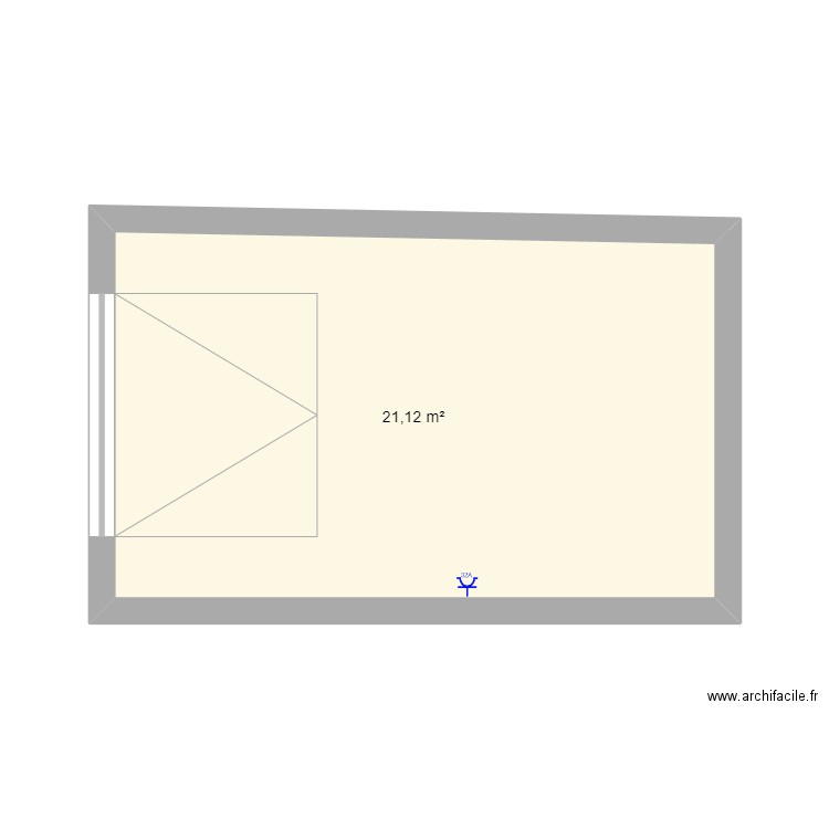 garage. Plan de 0 pièce et 0 m2