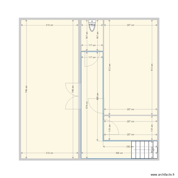 VILLA PERRIER REZ. Plan de 0 pièce et 0 m2