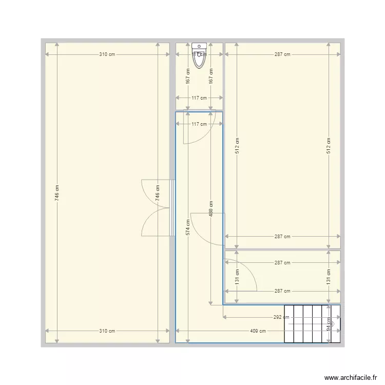 VILLA PERRIER REZ. Plan de 
