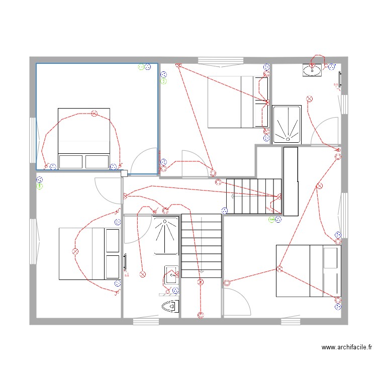 Nonglard M2 R+1/2. Plan de 0 pièce et 0 m2