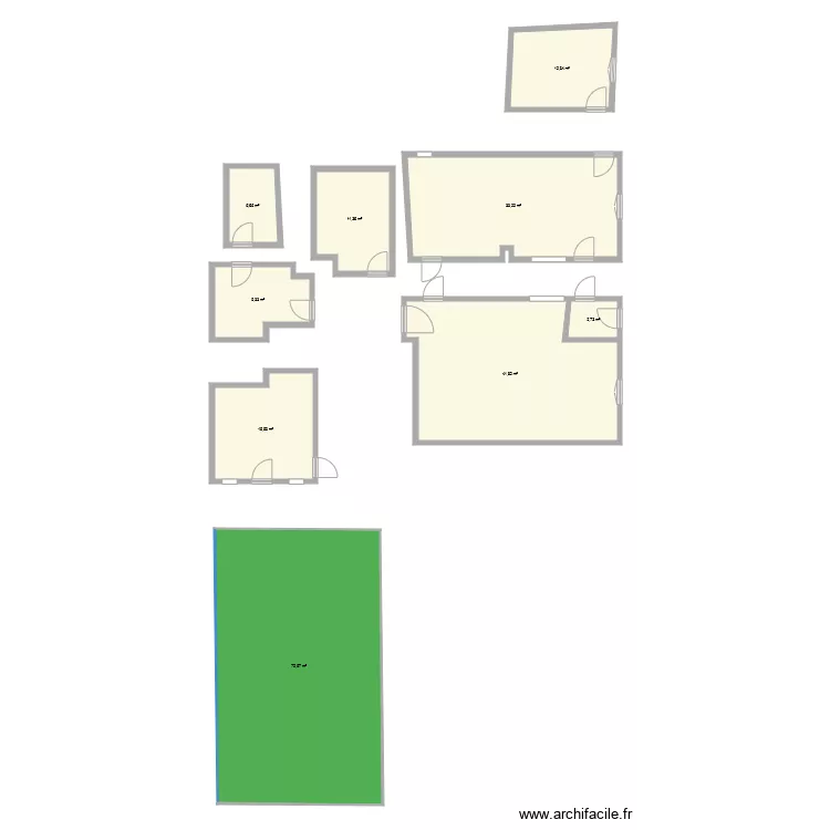micro creche. Plan de micro creche. Plan de