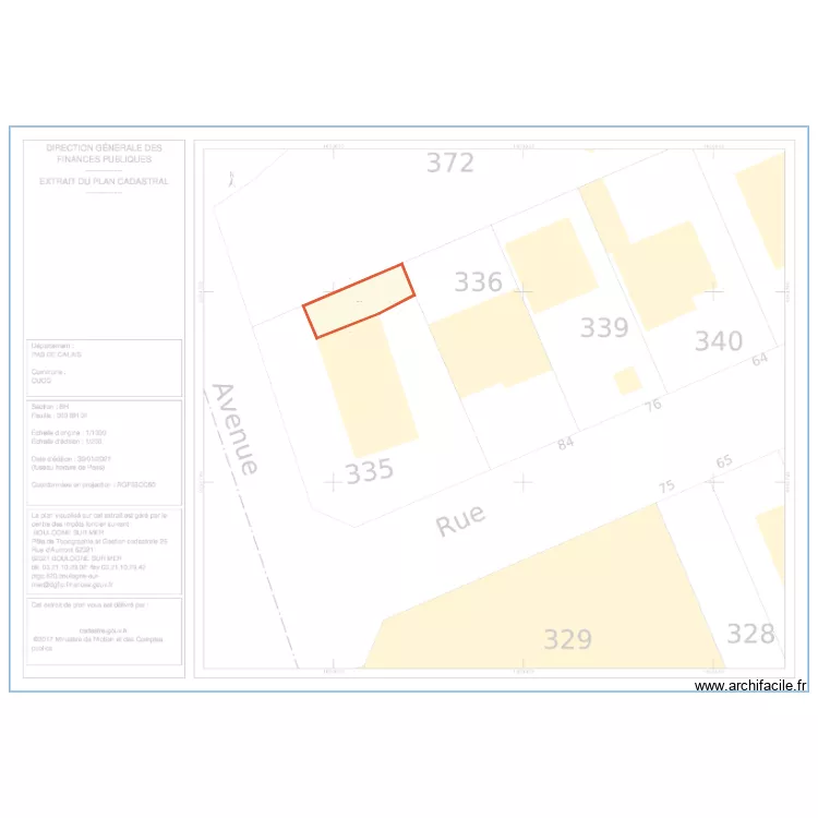 Eau froide PER. Plan de Eau froide PER. Plan de