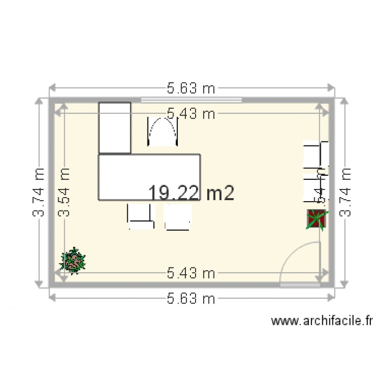 MAITRE DUFETEL. Plan de 0 pièce et 0 m2